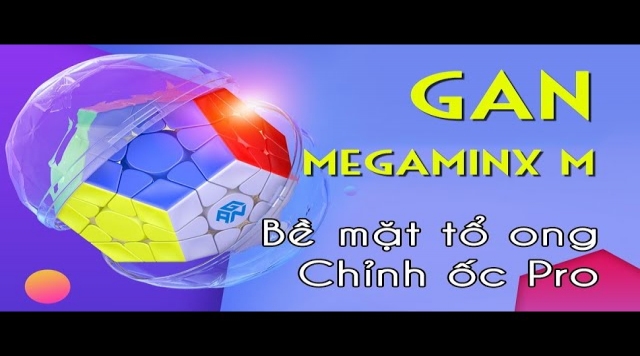 Đánh giá review chi tiết Rubik Gan Megaminx M stickerless