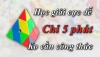 Hướng dẫn giải rubik Pyraminx đơn giản nhất