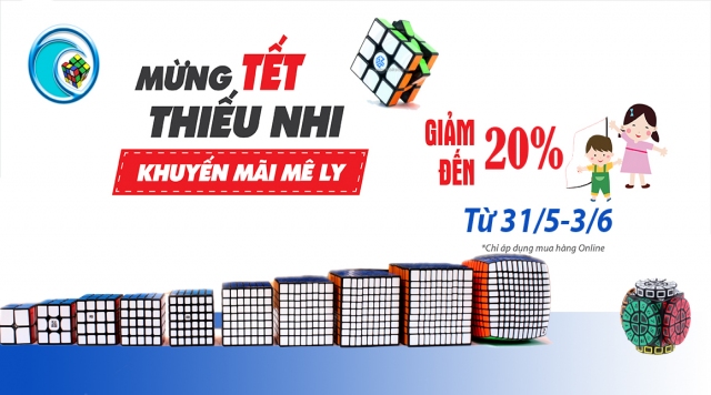 Mừng Quốc Tế Thiếu Nhi (31/5-3/6) - KHUYẾN MẠI MÊ LY