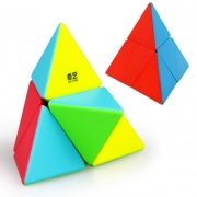 Rubik tam giác QiYi 2x2 Pyramorphix Stickerless - SP006408