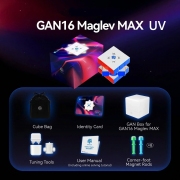 Rubik GAN 16 Maglev Max UV 3x3 cao cấp nhất có nam châm