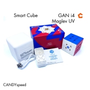 Rubik GAN i4 Maglev UV Kết nối điện thoại Bluetooth Stickerless Chính Hãng – Rubik Smart Cube AI Cao Cấp