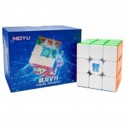 Rubik MoYu WeiLong WRM V11 3x3 20M Maglev Ball Core UV Stickerless – Rubik 3x3 cao cấp MoYu, 20 nam châm + Ball Core + M