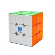 Rubik MoYu WeiLong WRM V11 3x3 M UV Stickerless – Rubik 3x3 nam châm cao cấp MoYu, UV Coating chống trượt, xoay siêu mượt