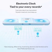 Đồng Hồ Bấm Giờ Rubik GAN Halo Smart Timer Light Blue Chính Hãng - Timer Bluetooth Cao Cấp Cho Speedcubing