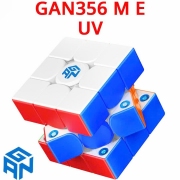 Rubik GAN 356 ME UV V2 3x3 Stickerless Chính Hãng - Rubik 3x3 Nam Châm UV Cao Cấp