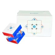 Rubik GAN 356 ME UV V2 3x3 Stickerless Chính Hãng - Rubik 3x3 Nam Châm UV Cao Cấp