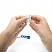 Móc khoá Rubik GAN 330 3x3 Mini - 3.3cm Keychain Chính Hãng
