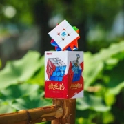 Rubik 3x3 MoYu AoLong V5 20M Ball Core MagLev UV Stickerless – Rubik Tốc Độ Cao Cấp