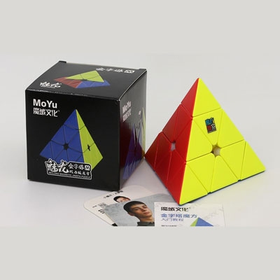 Rubik mofangjiaoshi meilong m pyraminx stickerless g1072 1625650733271